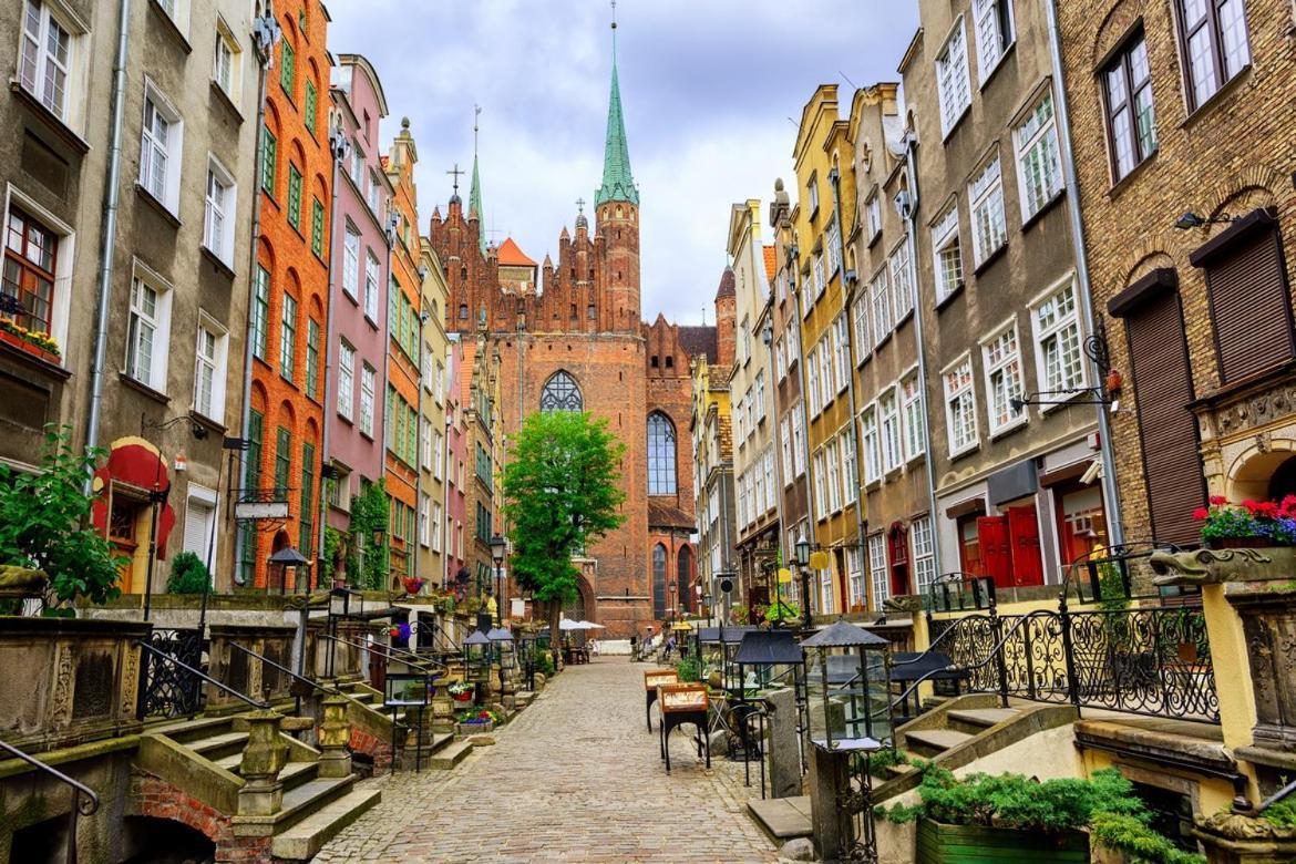 Swish Apartment -10 Min To Old Town Gdansk,Pkp & Shopping Mall Extérieur photo